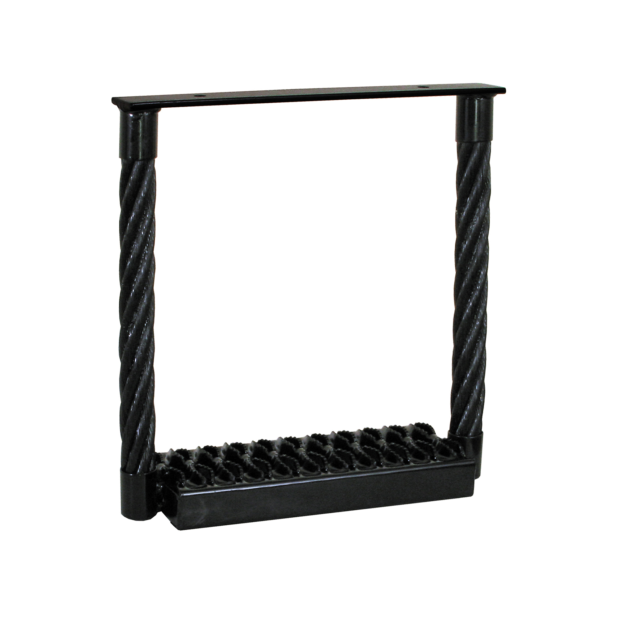 Buyers Products Black Powder Coated Cable Type Truck Step - 15 x 15 x 4.75 Inch Deep, Model # 5231515